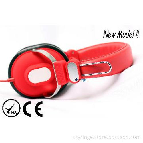 High quality colorful headphones with mic